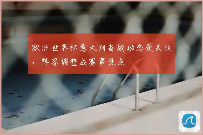 欧洲世界杯意大利备战动态受关注，阵容调整成赛事焦点